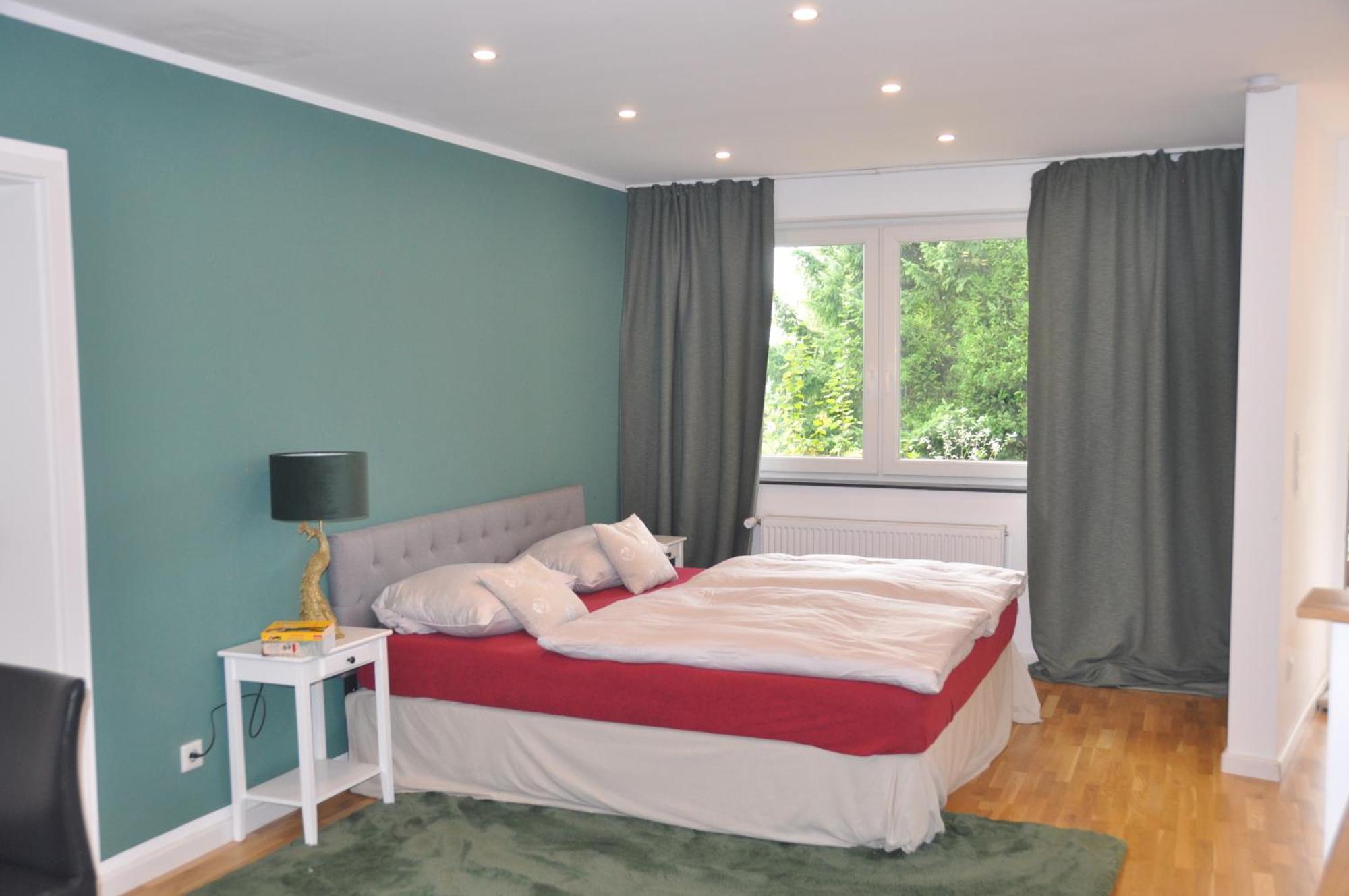 2-Zimmer Wohnung Mit Terrasse, Fernblick, Natur, Ruhig - Marburg Luaran gambar